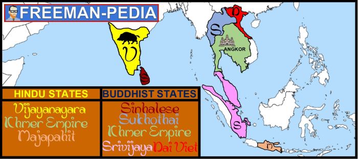 South and southeast asia 1200 to 1450