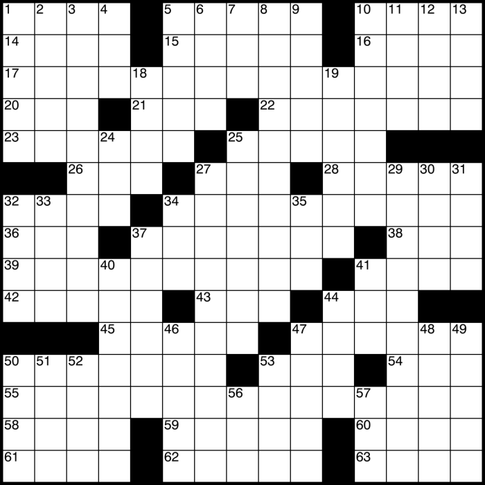 Crossword